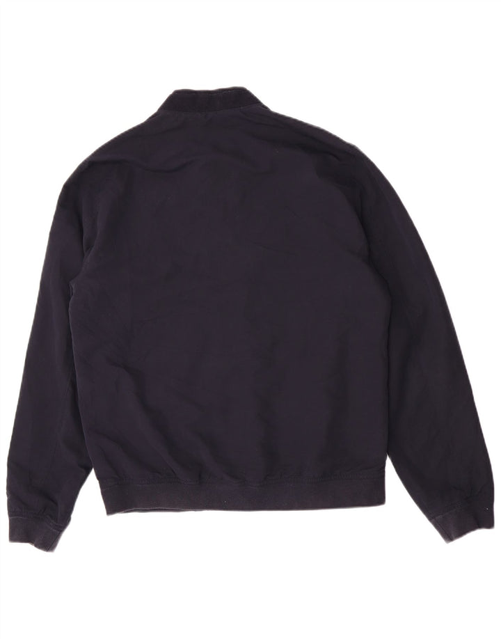 Ted Baker Veste Bomber Homme Taille 3 Moyen Bleu Marine Polyester