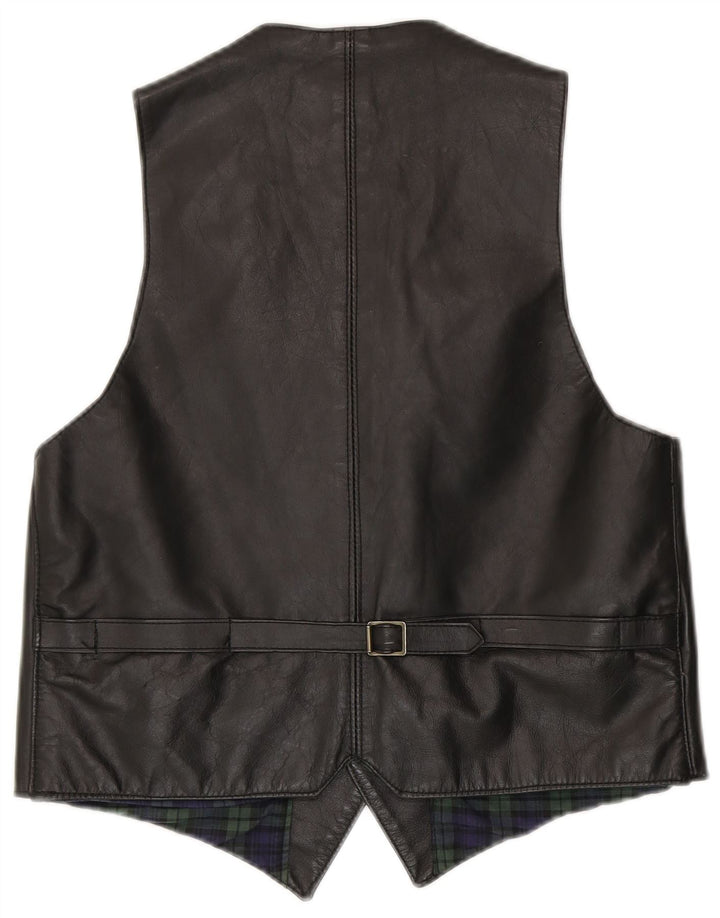 gilet homme vintage grand noir