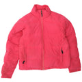 Musto Veste matelassée à capuche pour femme UK 12 Polyester rose moyen