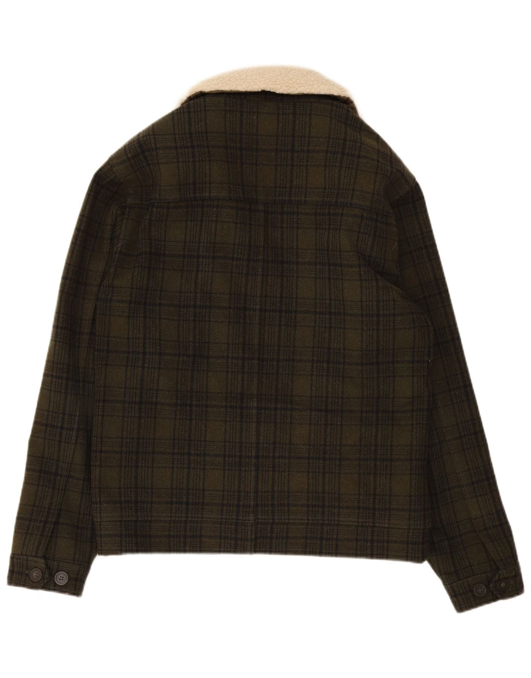 Minimum Veste coupe-vent pour homme UK 40 Grand carreaux verts