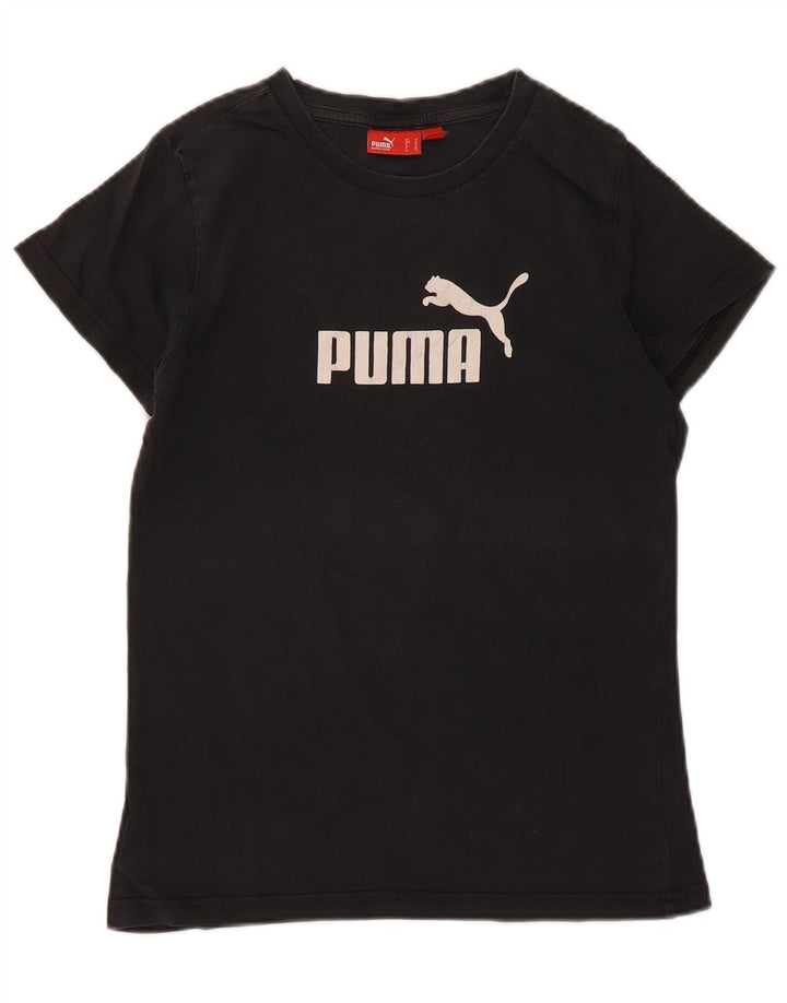 Puma T-Shirt Graphique Garçon 11-12 ans Noir