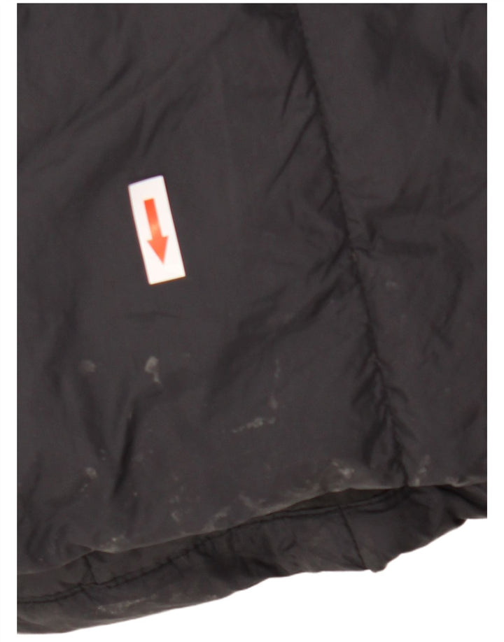 Sergio Tacchini Manteau rembourré pour femme UK 14 Medium Noir Nylon