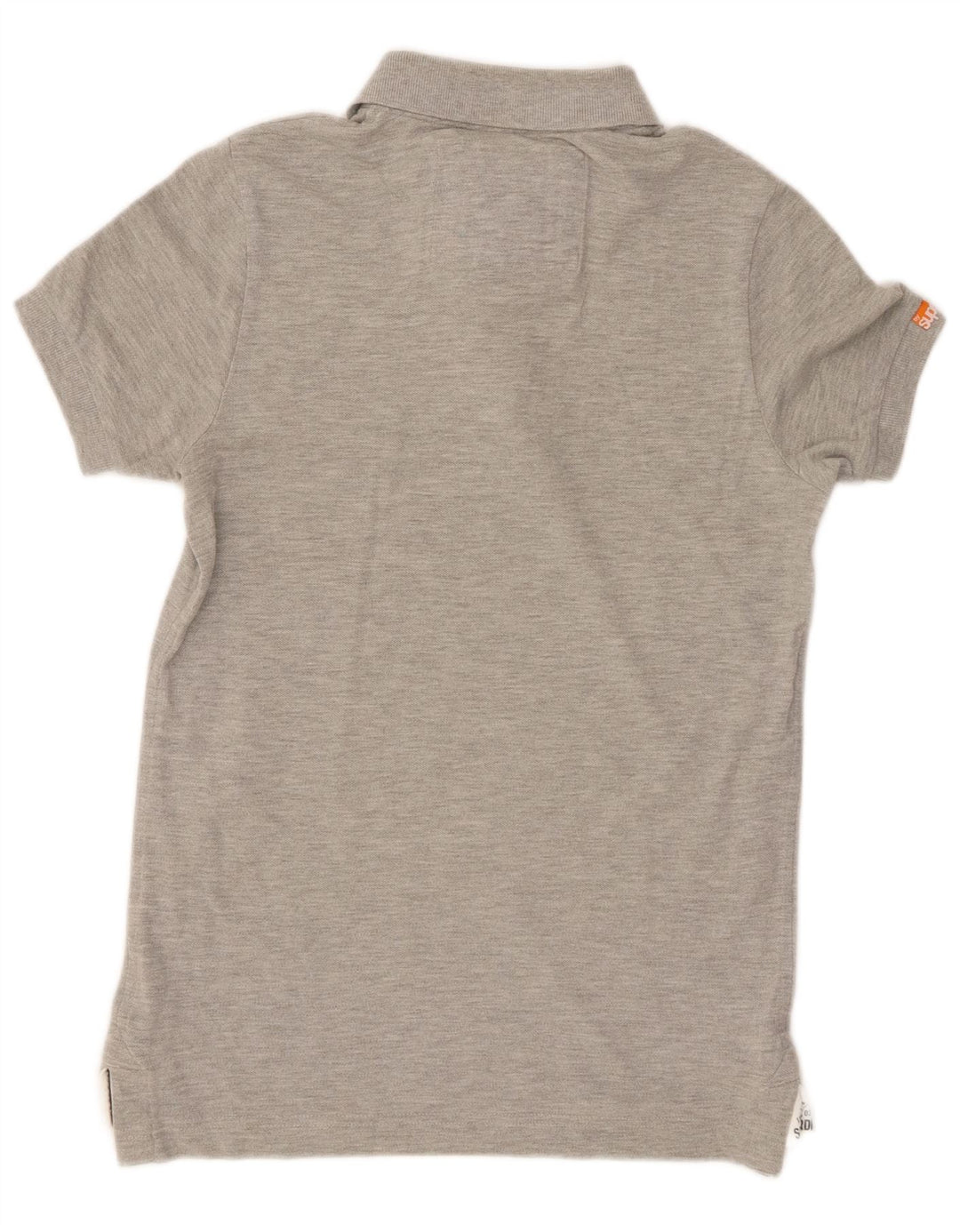 SUPERDRY Polo Graphique Homme Petit Gris Moucheté