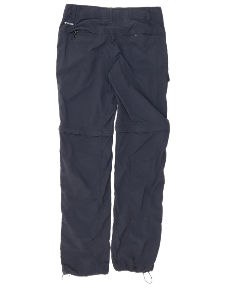 COLUMBIA Pantalon cargo régulier pour femme US 4 Small W31 L28 Bleu marine