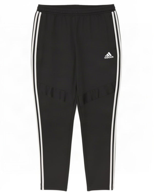 Adidas Pantalon de survêtement Climacool pour femme UK 18 XL Noir Polyester