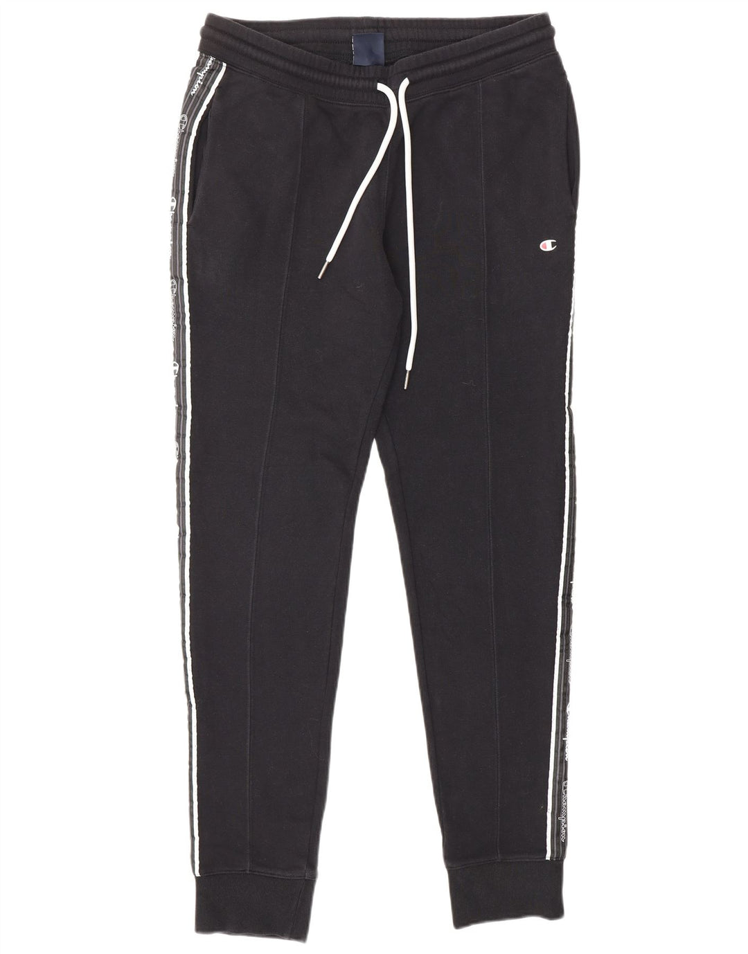 CHAMPION Pantalon de Survêtement Graphique Joggers Homme Noir Moyen