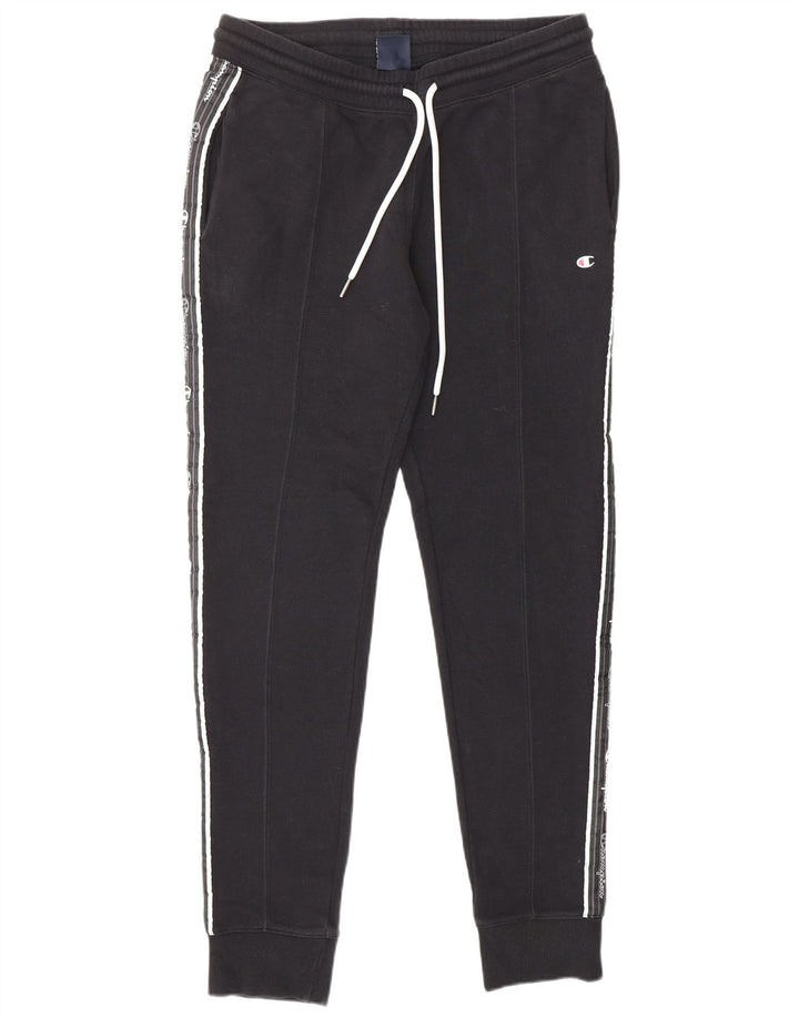 CHAMPION Pantalon de Survêtement Graphique Joggers Homme Noir Moyen