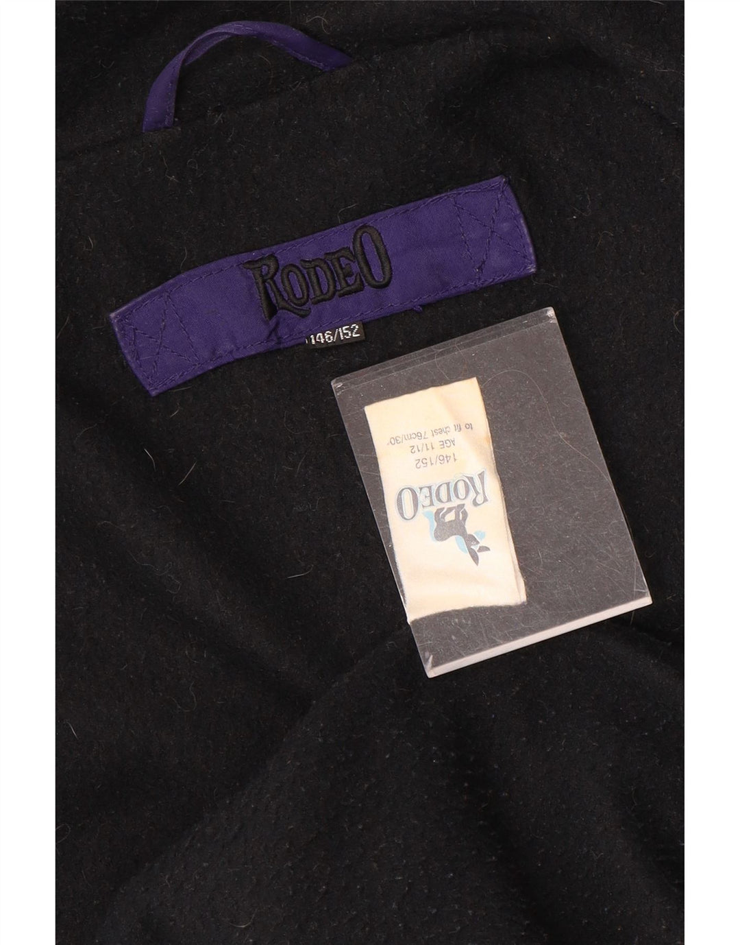 Rodeo Veste Coupe-Vent Garçon 11-12 ans Violet Colorblock Nylon