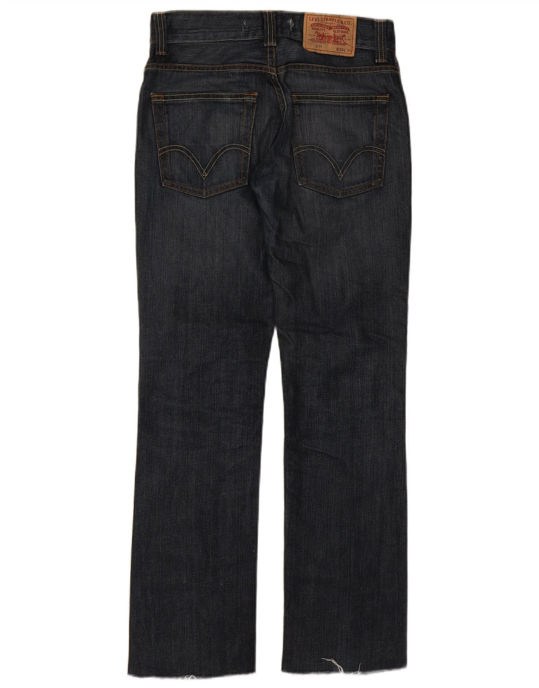 Levi's Jean Slim 511 Femme W30 L30 Bleu Marine Coton