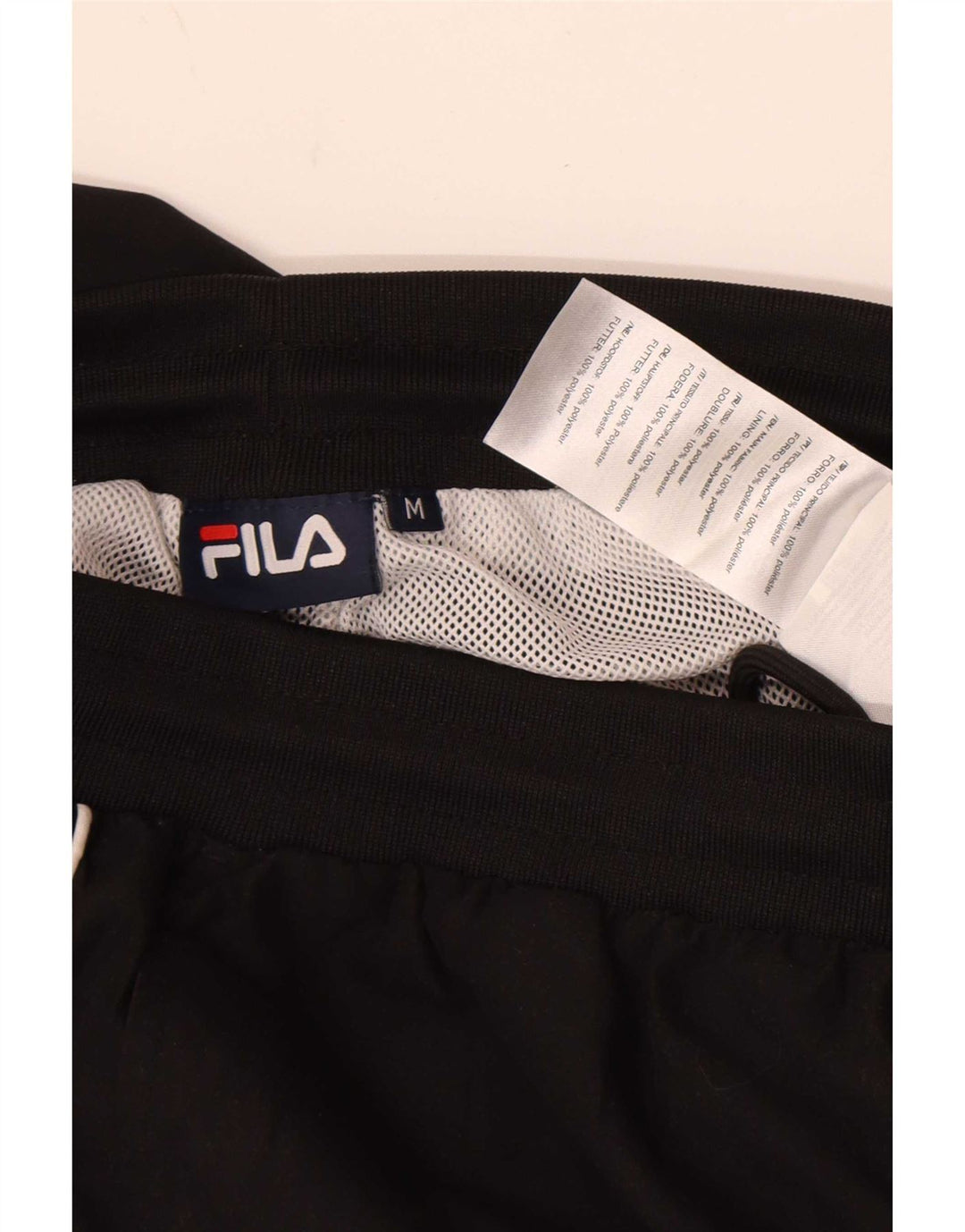 Fila Pantalon De Survêtement Joggers Homme Noir Moyen Polyester