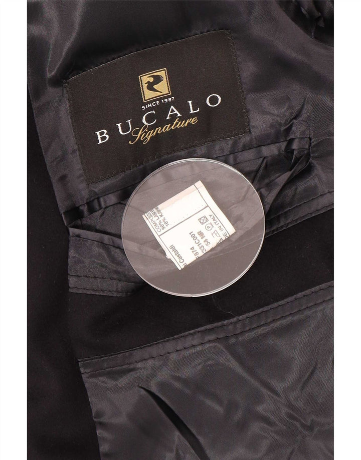 Bucalo Manteau Homme IT 54 2XL Laine Noir