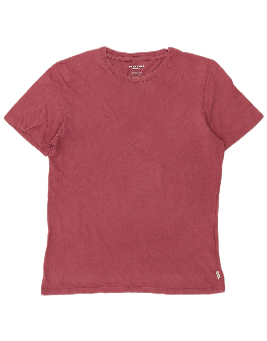 Jack & Jones T-Shirt Homme Rose Moyen Coton
