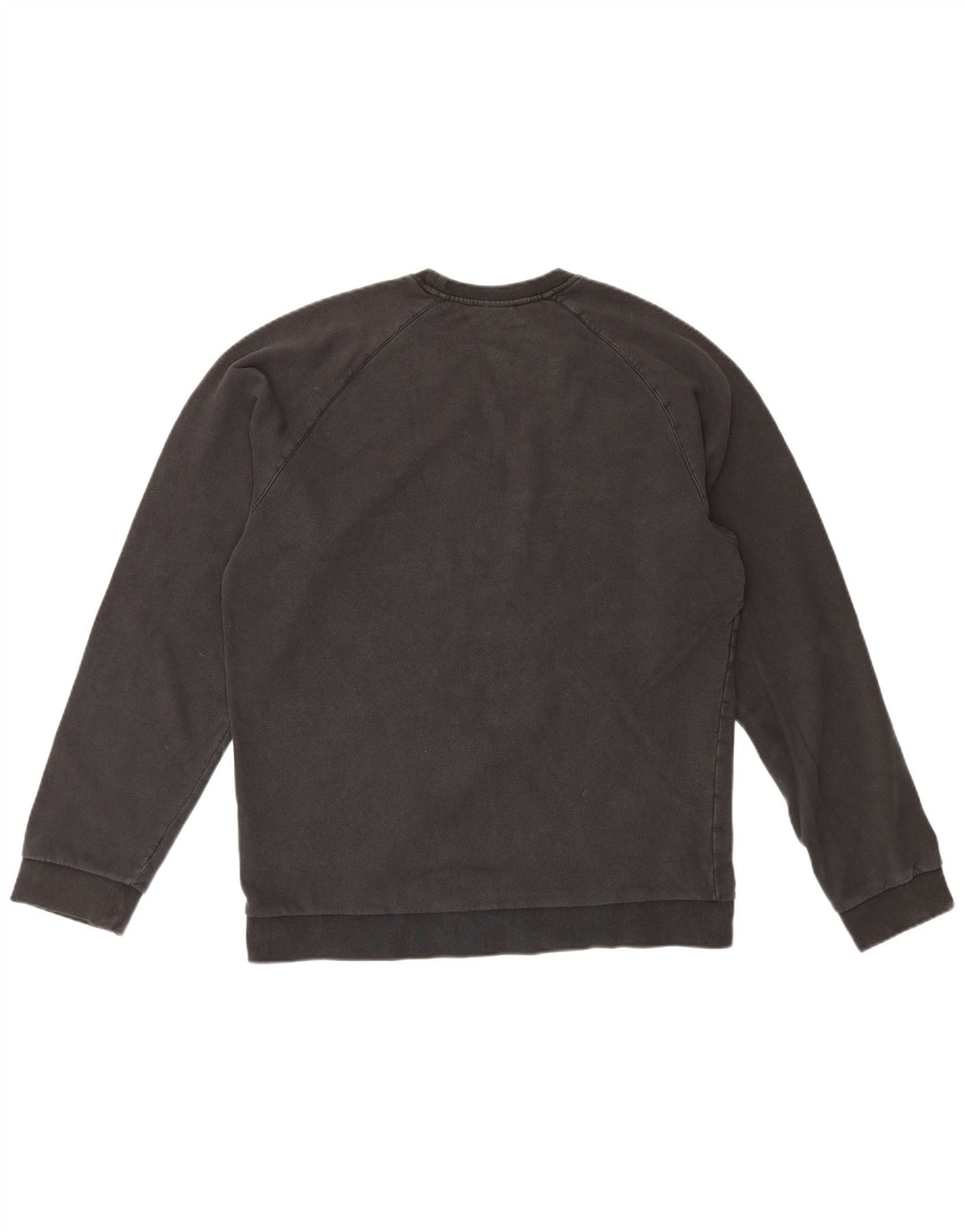 Adidas Sweat-shirt graphique pour homme en coton noir Taille L