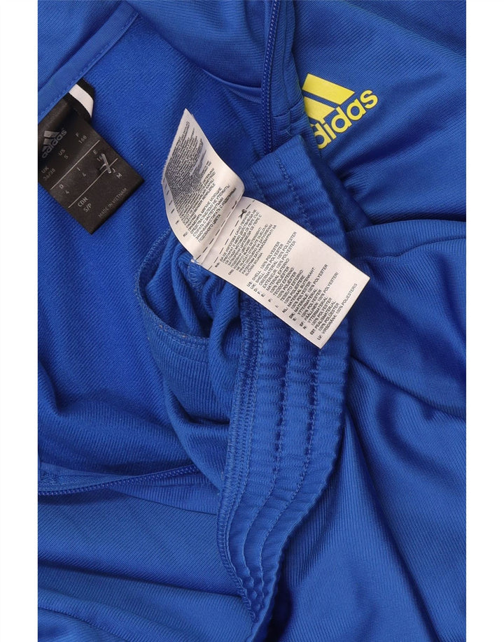 Adidas Veste de survêtement pour homme UK 36/38 Petit Bleu Polyester