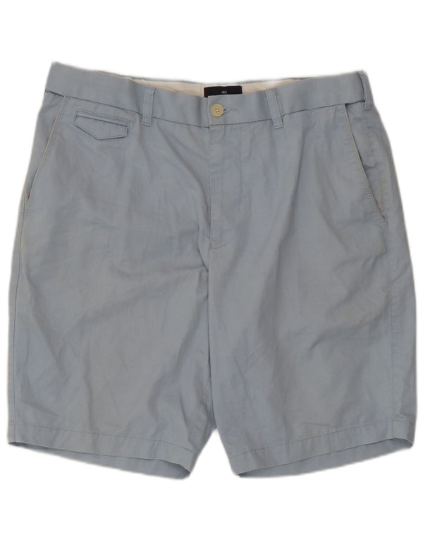 Marks & Spencer Short Chino Homme W36 Grand Bleu Coton