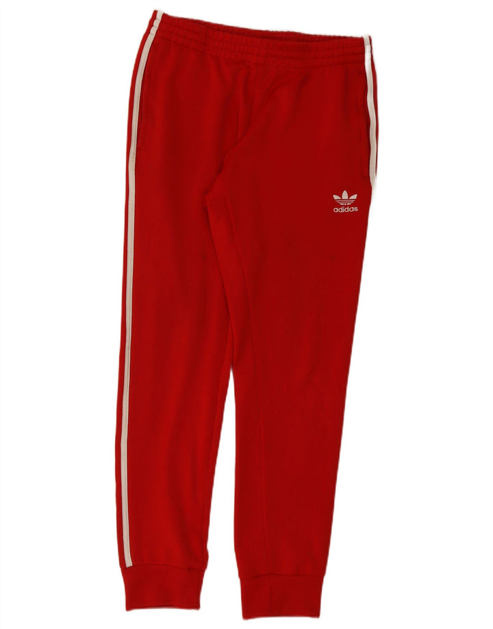 Adidas Pantalon de survêtement pour homme Rouge moyen Polyester