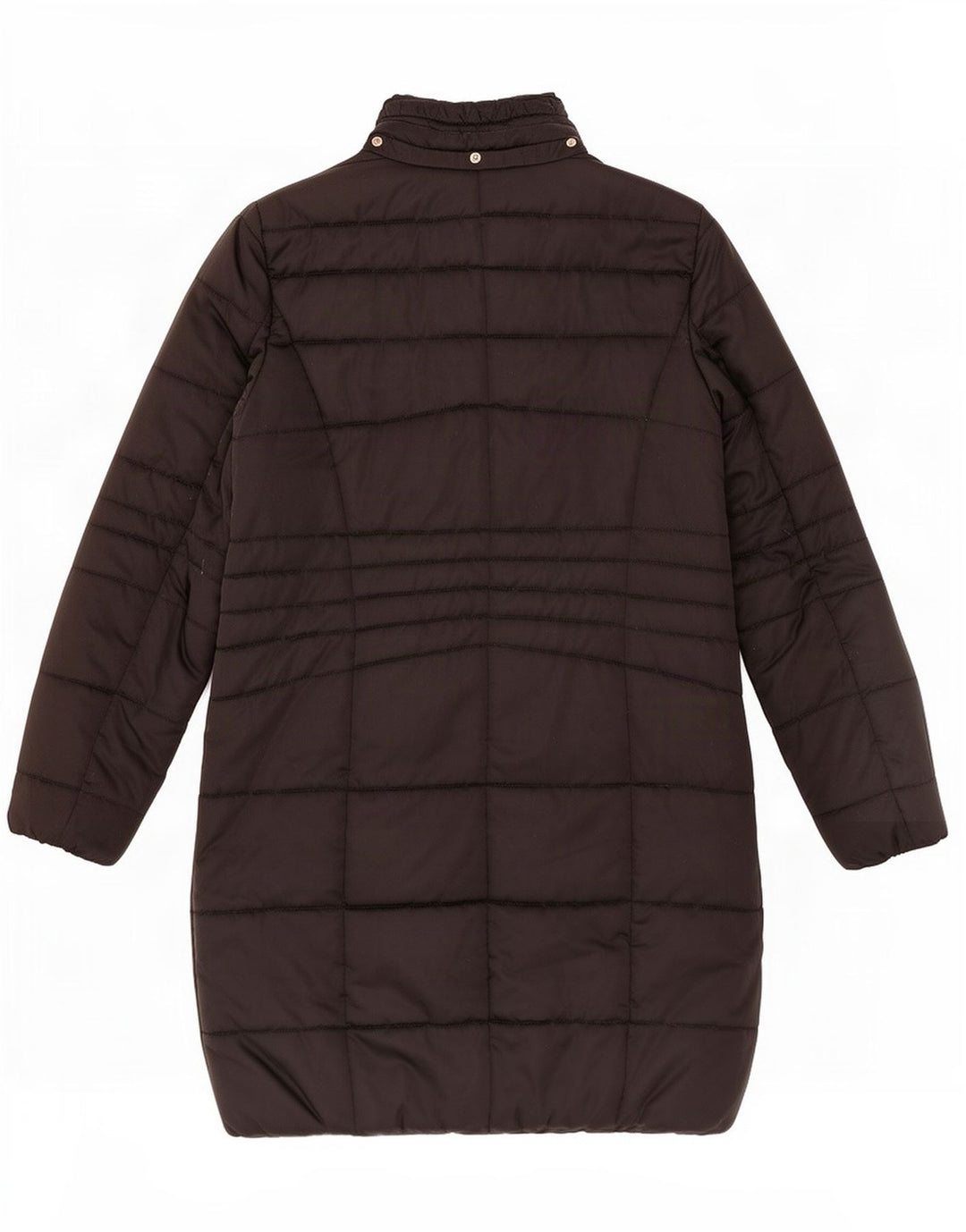 Trussardi Manteau Rembourré IT 46 Large Noir Polyester |