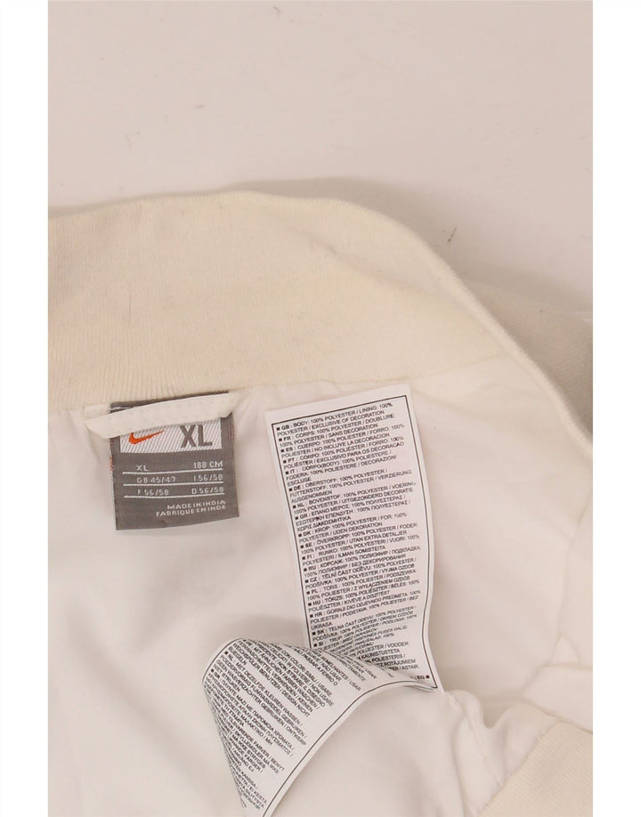 Nike Veste de survêtement Inter Milan pour homme UK 45/47 XL Blanc cassé Polyester