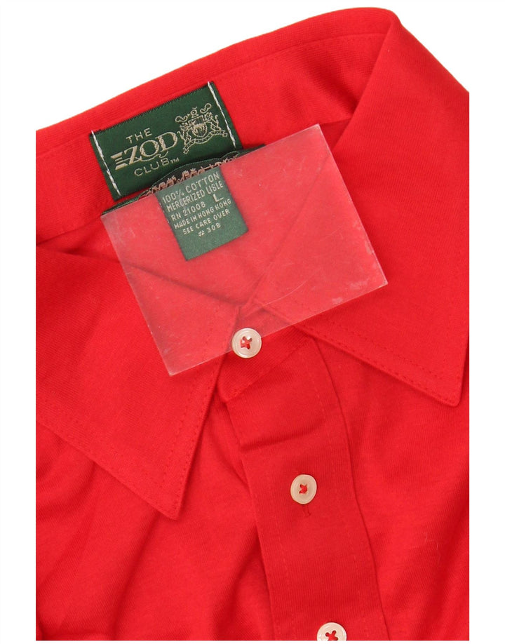 Izod Polo Homme Grand Rouge Coton