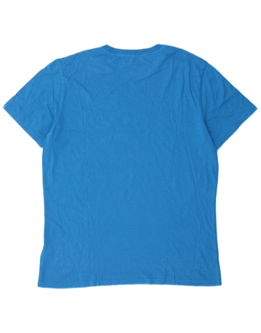 Timberland Tee-Shirt Coupe Standard Regular Fit Graphic Homme Bleu Moyen