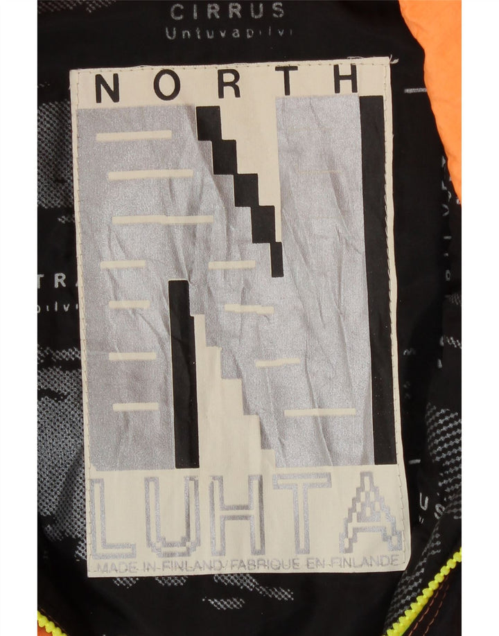 Luhta Veste de ski graphique pour femme UK 18 XL Jaune Colourblock