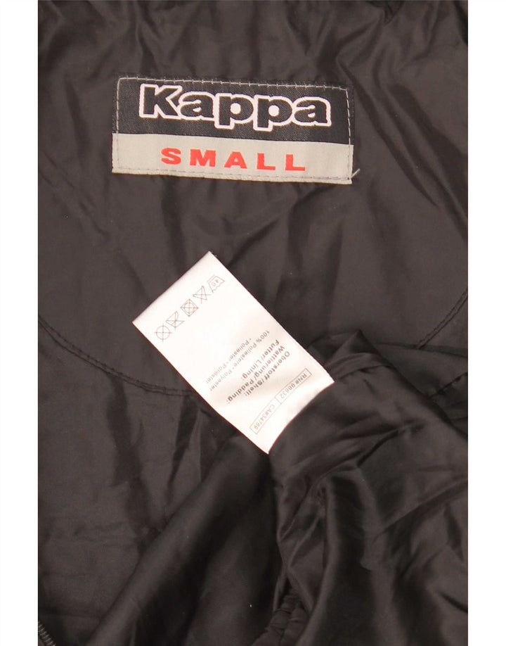 Kappa Veste matelassée pour homme UK 36 Small Noir Polyester