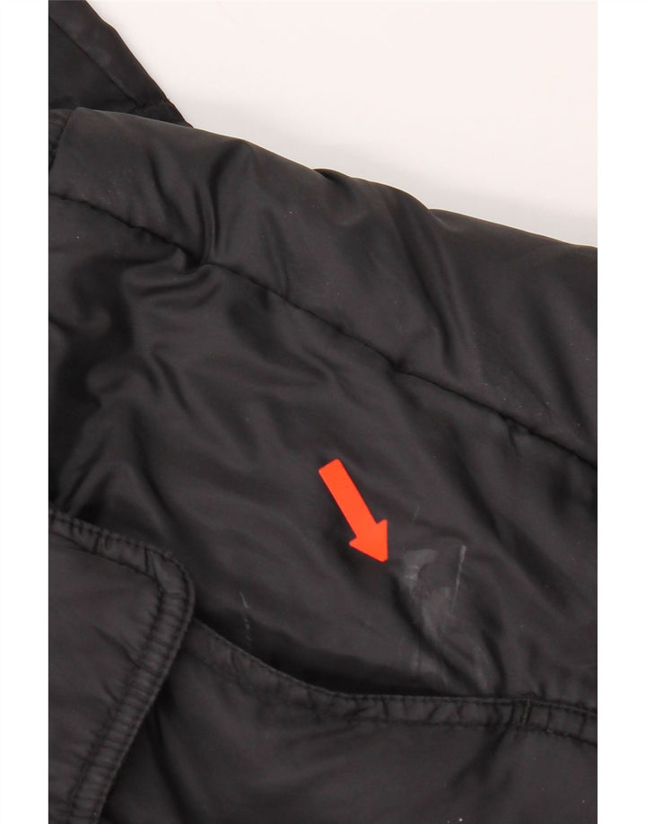 Fila Veste matelassée à capuche pour hommes IT 54 2XL Noir Polyamide
