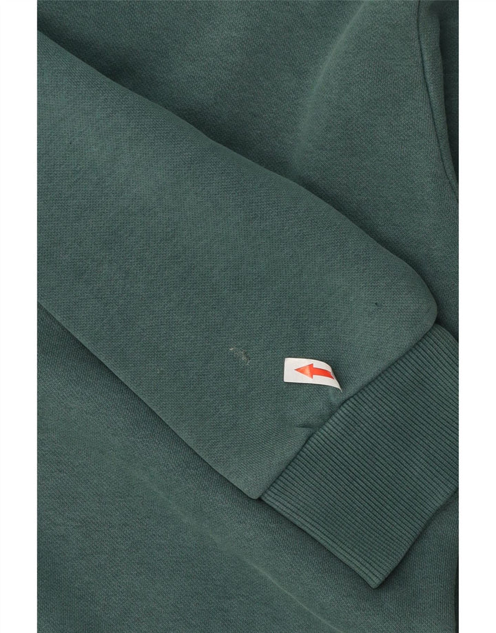 Puma Sweat-shirt graphique pour homme en coton vert Taille L