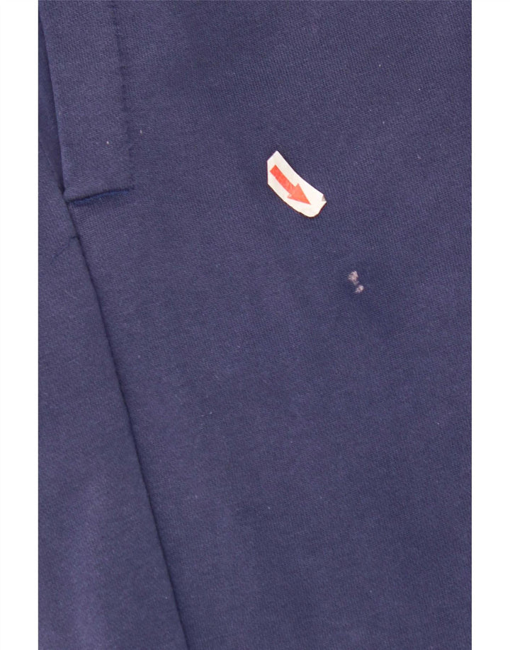 Nike Pantalon de survêtement graphique pour homme Petit en coton bleu marine