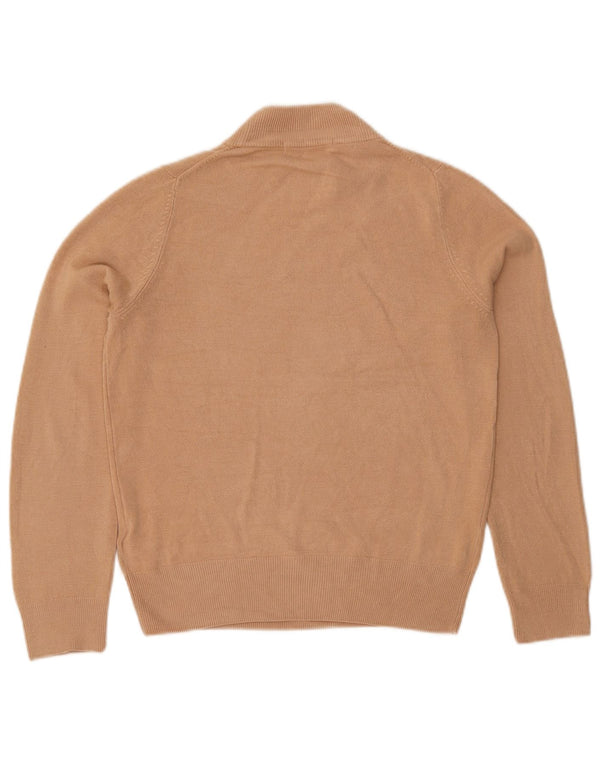 Marks & Spencer Pull col roulé pour femme UK 8 Petit Acrylique Beige
