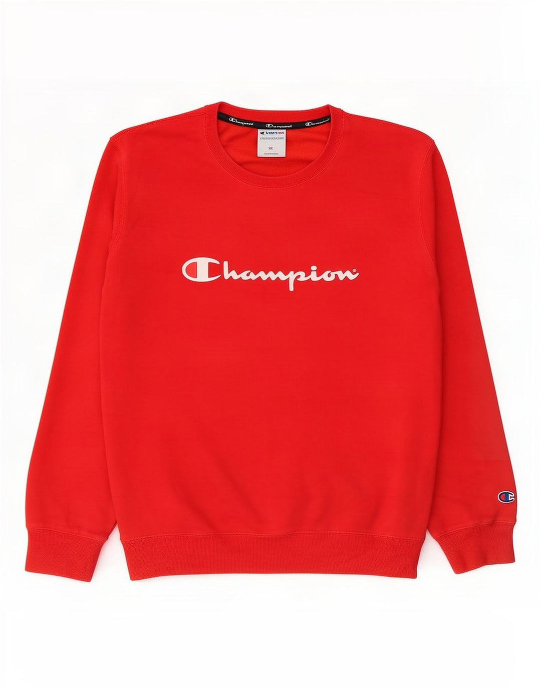 Champion Sweat-shirt graphique pour homme en coton rouge 2XL