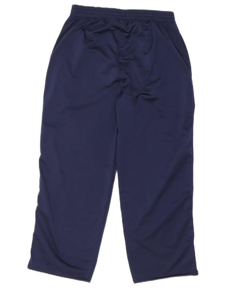 Asics Pantalon de survêtement court pour homme Large Bleu marine Polyester