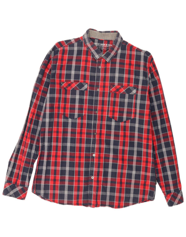 Jack & Jones Chemise XL Coton à Carreaux Multicolore Homme