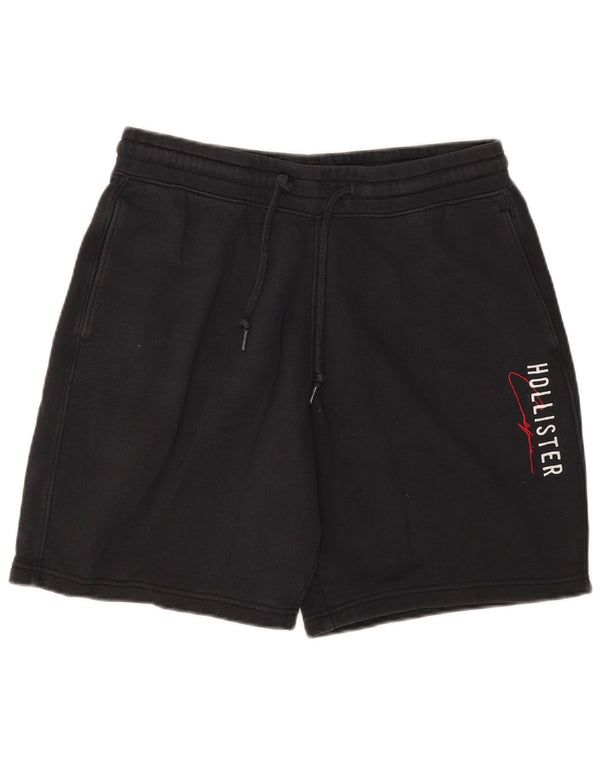 Hollister Short Graphic Sport Homme Noir Moyen Coton