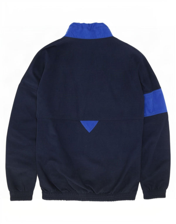 Great Escapes Veste de Survêtement Graphique pour Homme Large Bleu Colorblock