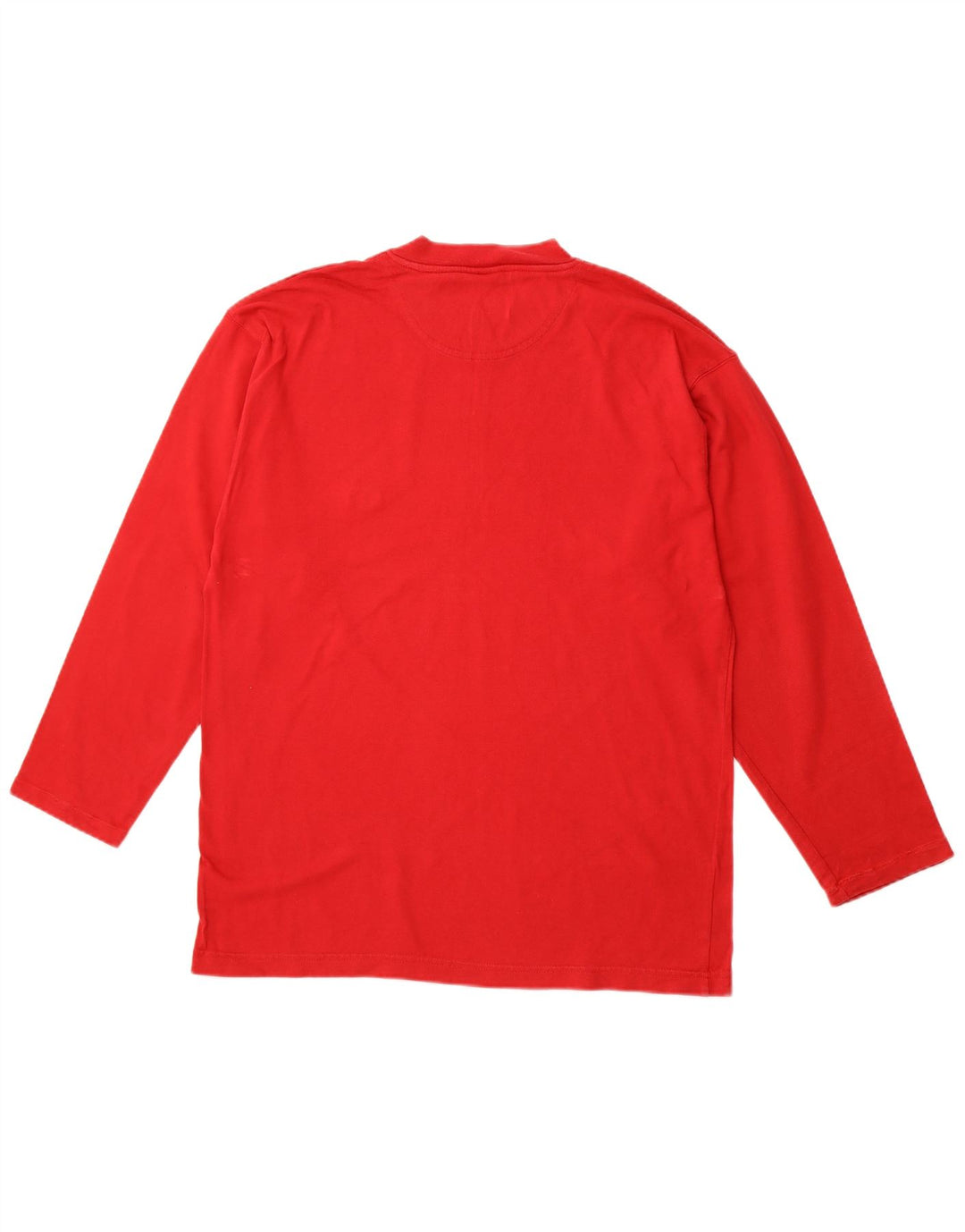 CHAMPION Haut Homme Manches Longues Grand Coton Rouge