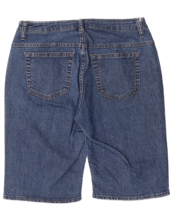 LEE Short en jean Riders pour femme US 6 Medium W28 Bleu Coton