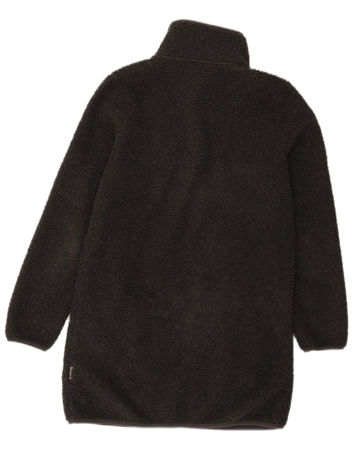 Jack Wolfskin Manteau polaire surdimensionné pour femme UK 6 XS Gris Polyester