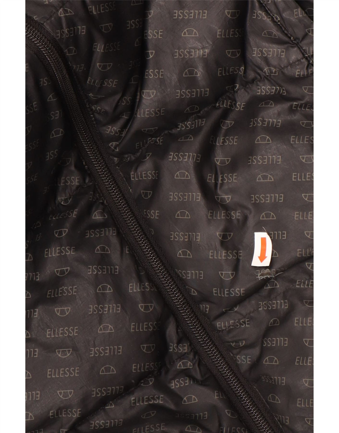 ELLESSE Veste matelassée à capuche graphique pour garçon 12-13 ans Noir Polyester