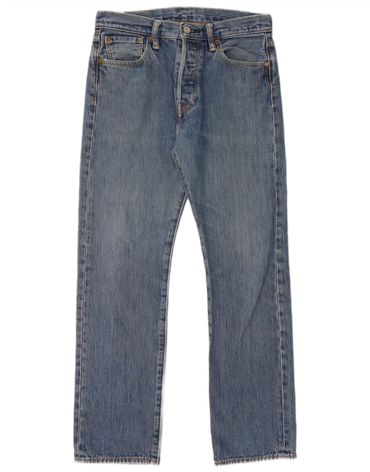 Levi's Jean Droit 501 Homme Bleu W30 L30 Coton