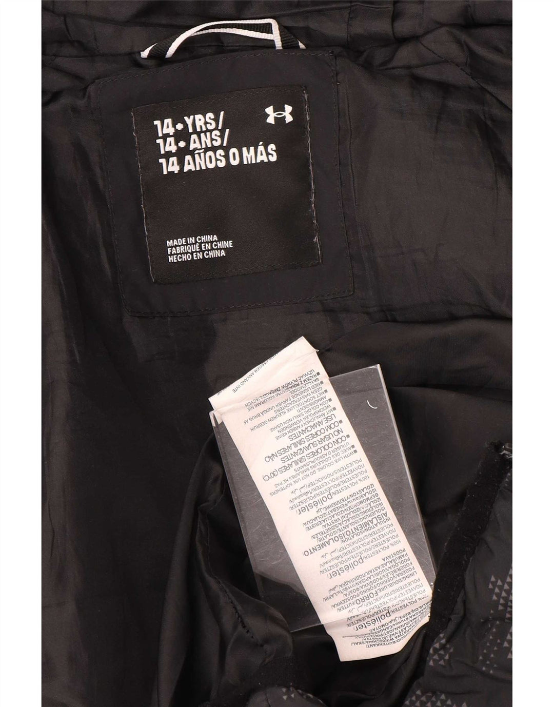 Under Armour Veste matelassée à capuche garçon 13-14 ans Noir Camouflage