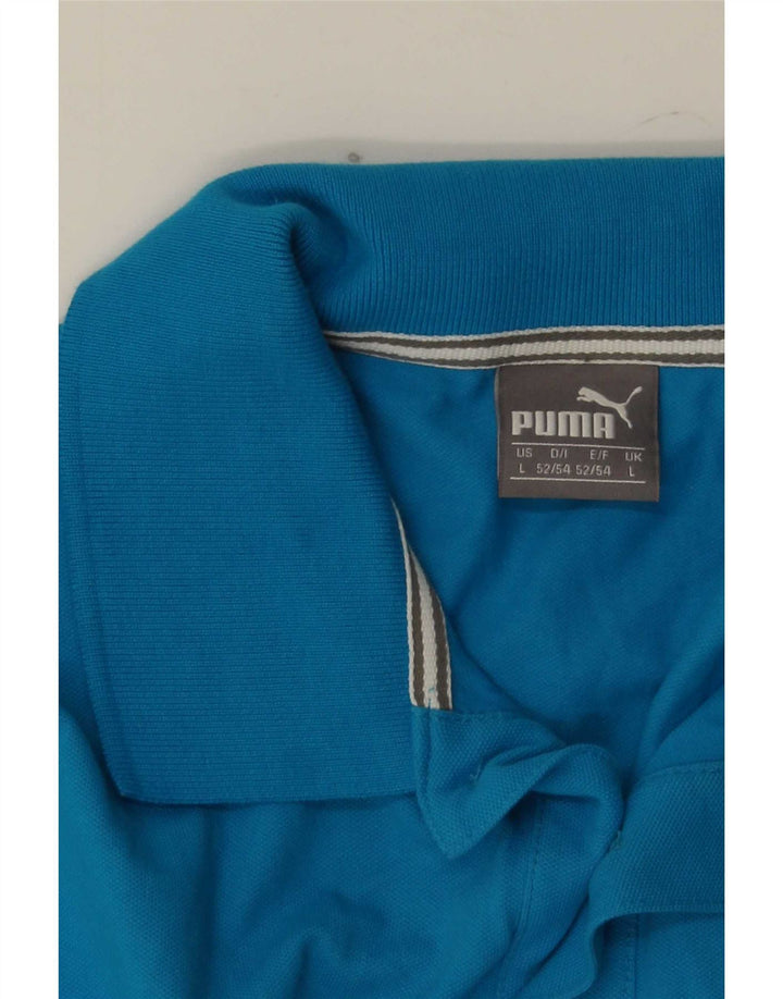 Puma Polo Homme Grand Bleu