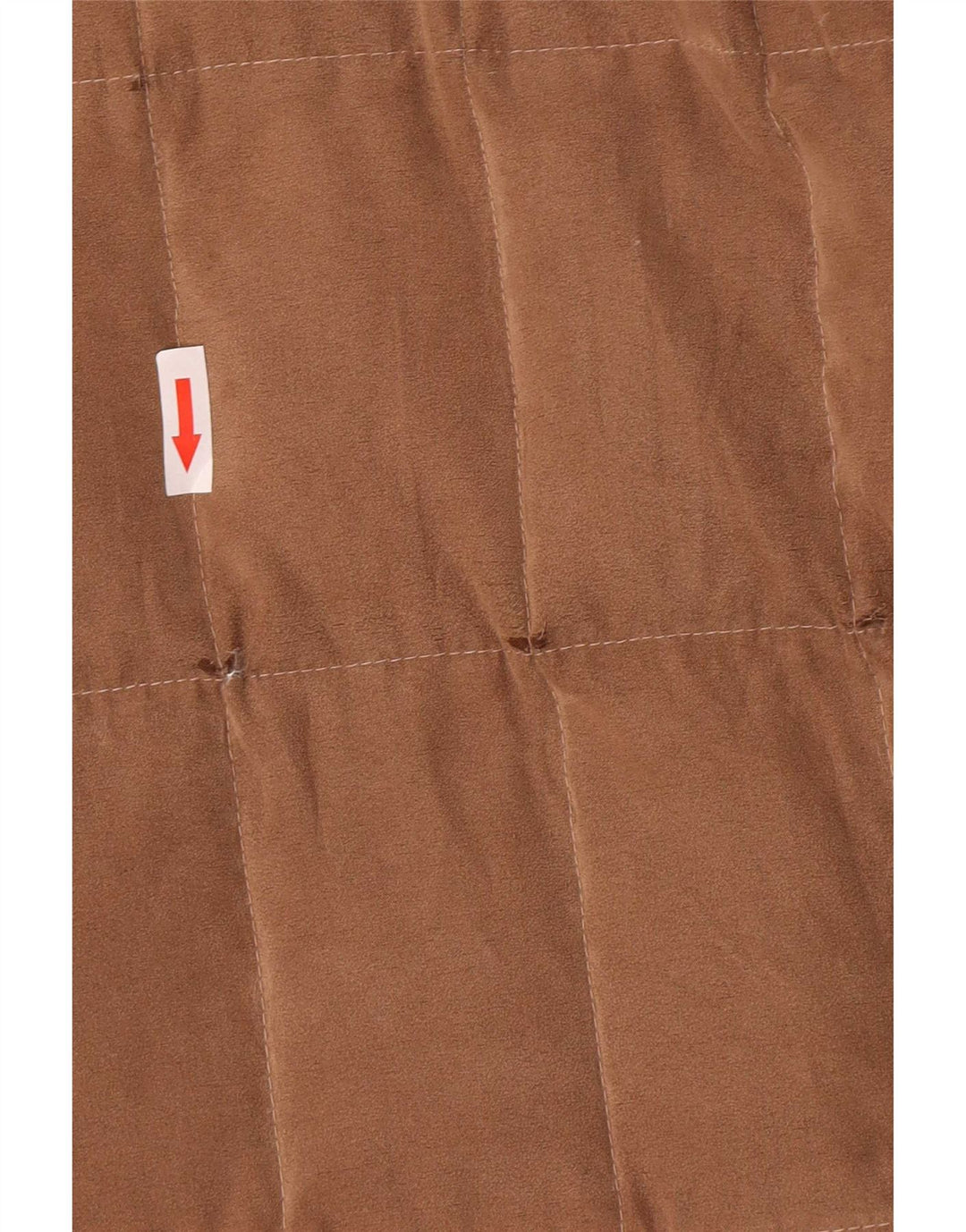 Pal Zileri Veste matelassée à capuche pour homme IT 50 Large Marron Polyester