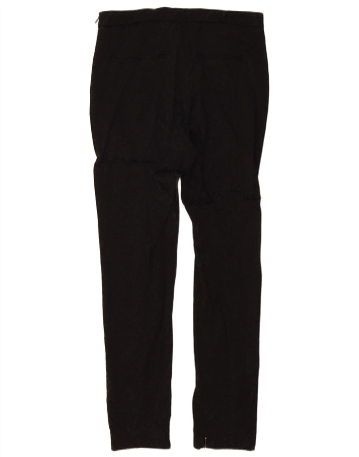 Zara Pantalon Chino Slim Femme Moyen W28 L28 Noir