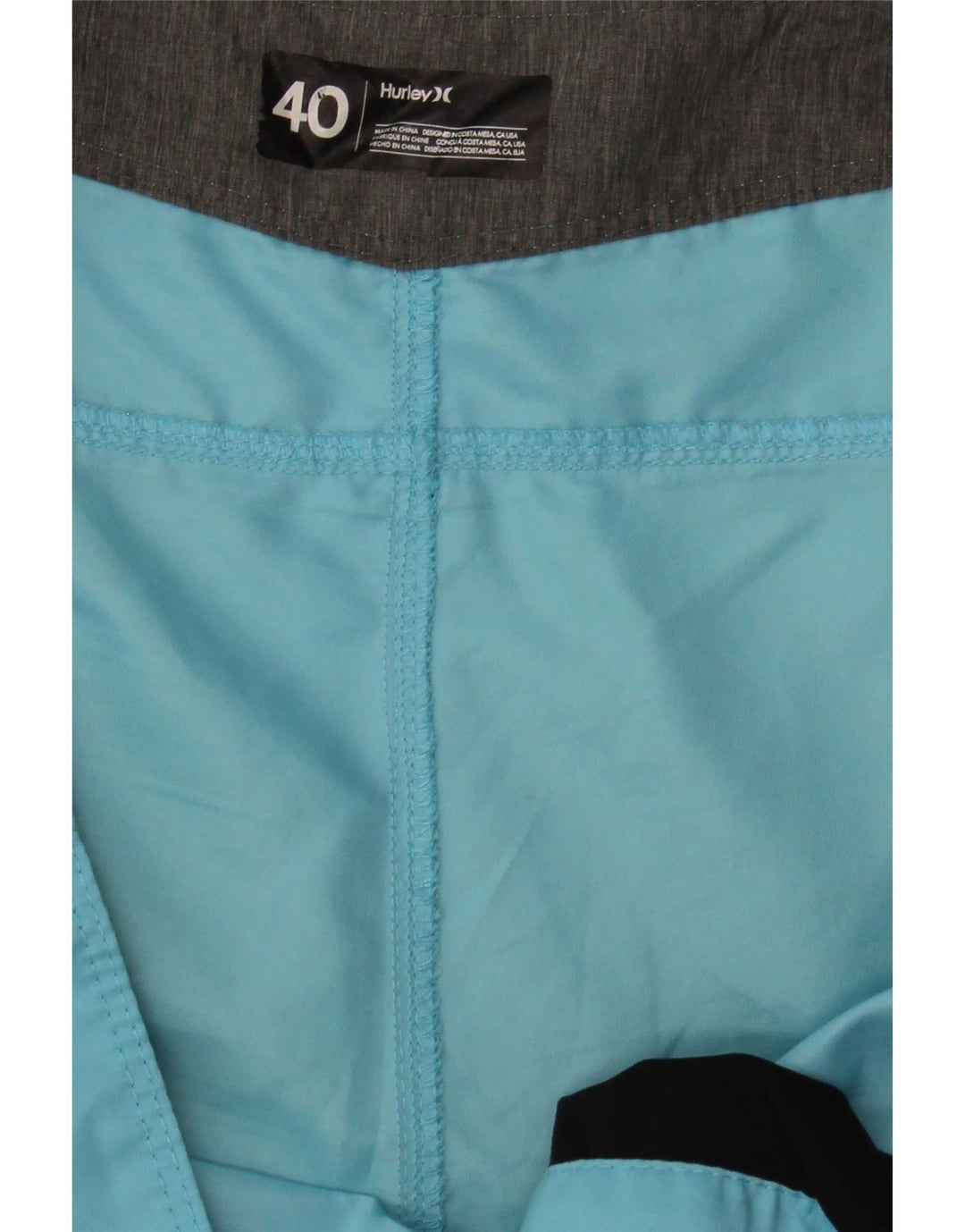 Hurley Short de Bain Graphique Homme XL Bleu