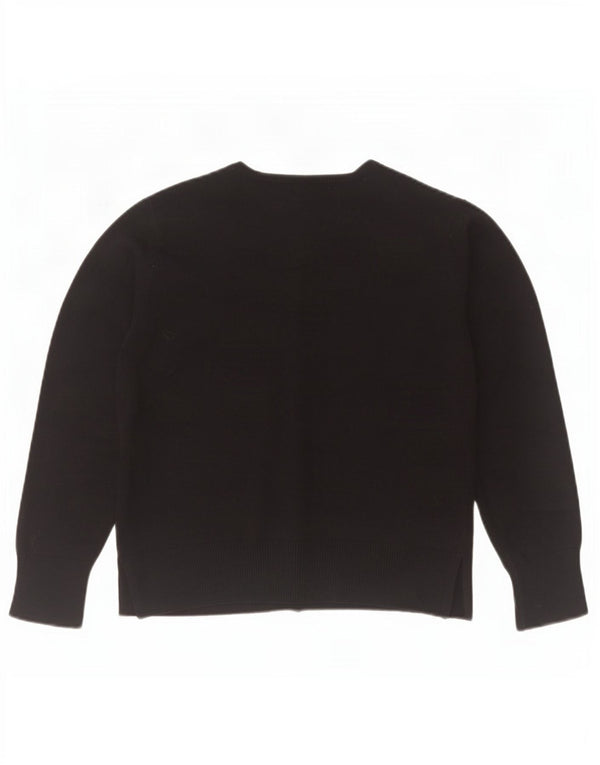 Pull Cardigan Fille Zara 9-10 Ans Noir