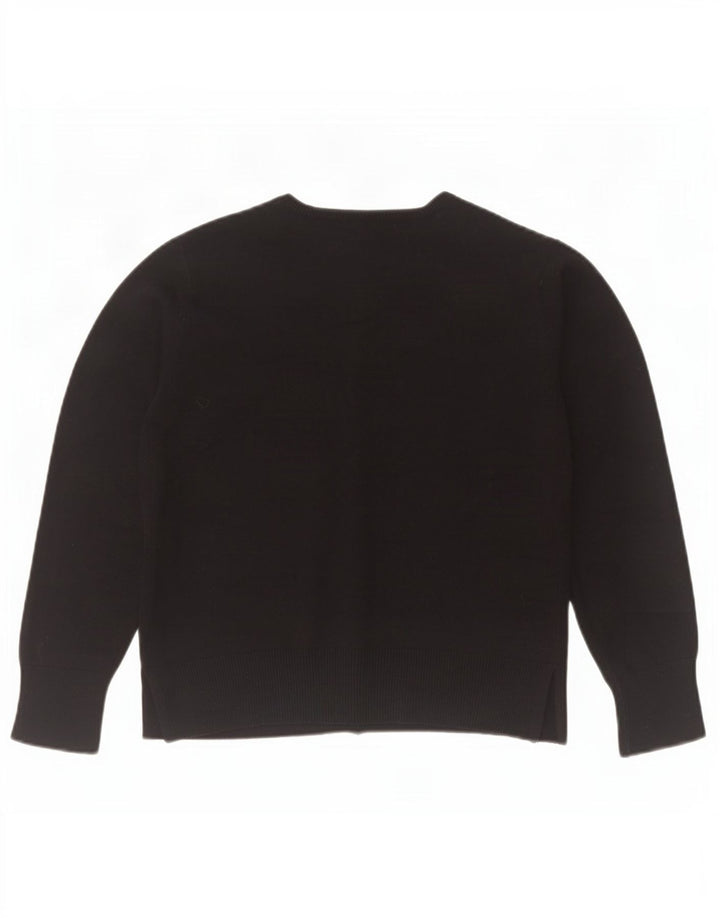 Pull Cardigan Fille Zara 9-10 Ans Noir