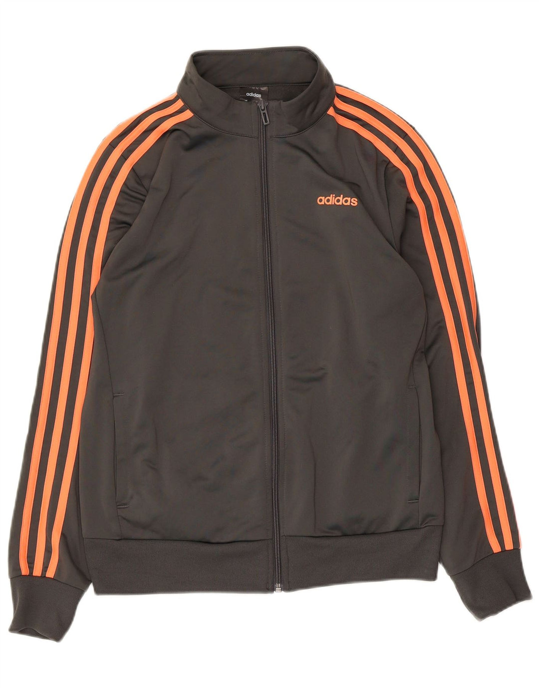 Adidas Veste de survêtement pour femme UK 12/14 Gris moyen Polyester