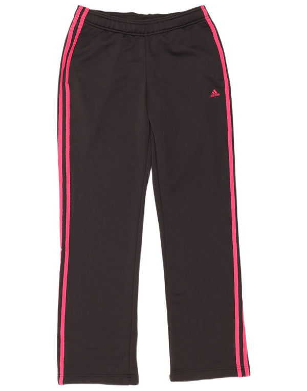 ADIDAS Pantalon de survêtement pour femme UK 8/10 Small Noir Polyester