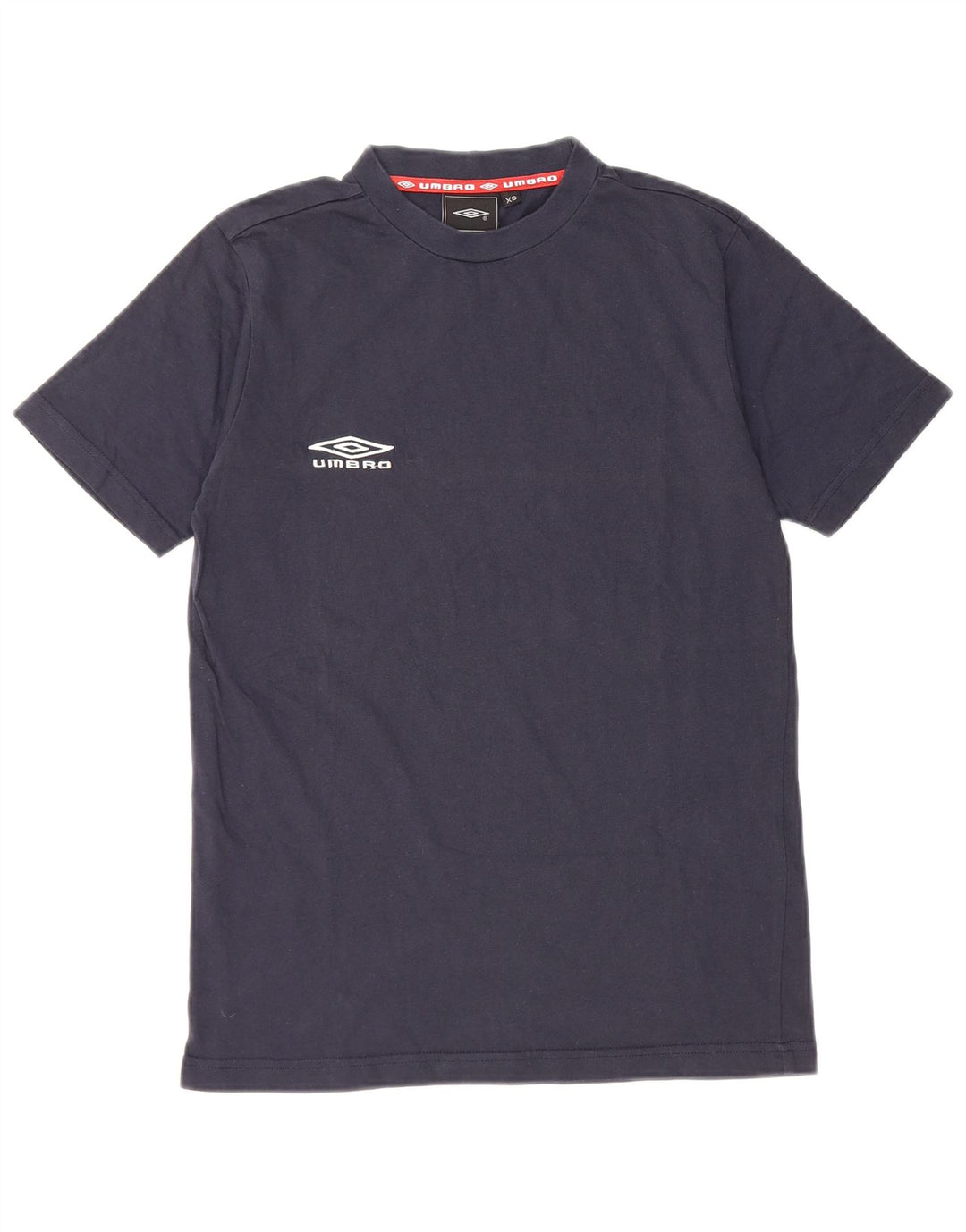 Umbro T-Shirt Top XS Bleu Marine Coton Homme